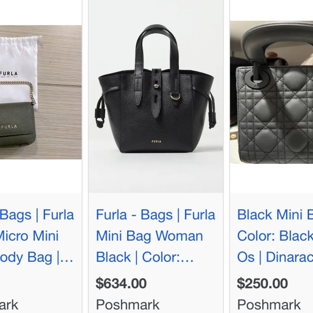 FURLA mini NET BAG - Picture 10 of 15